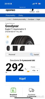 Goodyear Eagle F1 Asymmetric 5 275/30 R20 97 Y XL - 10