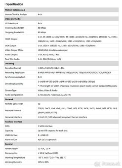 Hikvision NVR DS-7608NI-Q1 pre 8 kamier - 10