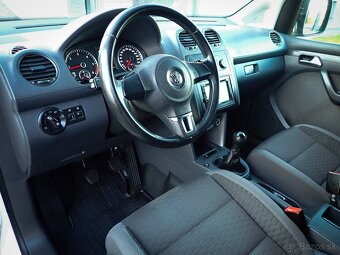 VOLKSWAGEN CADDY 1.6TDI 12/2011 - KLIMA, VYHREV SED., ŤAŽNE - 10