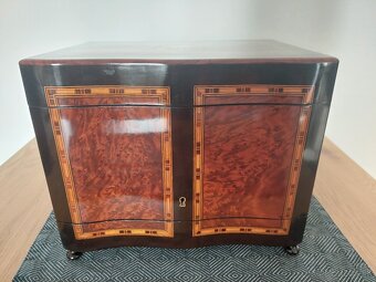 Likérová súprava, "Boulle" , Napoleon III. likérnik, tuja - 10