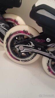 velkost 40 - damske kolieskové korčule ROLLERBLADE 90 mm - 10