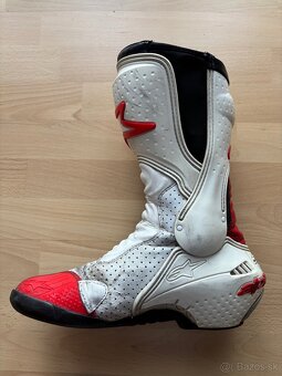 Kožené moto topánky Alpinestars SMX 45 - 10