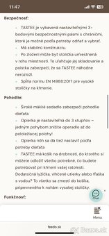 Jedalenská stolička Kinderkraft - 10