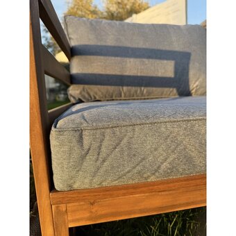 Variabilná drevená sedačka Evissa - 10