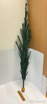 Umelý, socialistický, retro vianočný stromček, strom - 10