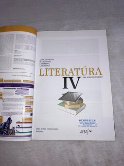 Učebnice LIT, SJL a OBN - 10