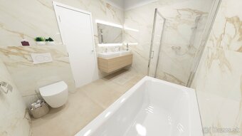 SKOLAUDOVANÝ 86,5m2 4 izbový byt v bungalove v Rovinke - 10