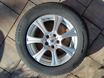 17" disky RC Design so zimnými pneu Continental 225/65 R17 - 10