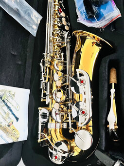 Predám nový Es- Alt saxofón- kópia k modelu Yamaha- pekný zv - 10