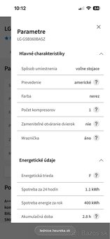 LG americká chladnička - 10