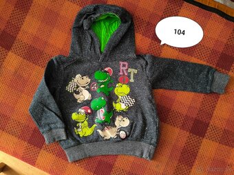 Chlapčenské mikiny 80-96 veľkosť - 10