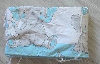 Paplon,vankúš a mantinel do postieľky - 10