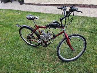Motobicykel 80ccm benzín 2 takt. - 10