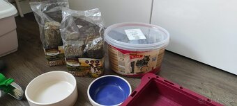 Klietka (extra veľká) a komplet výbava pre zajaca/morčatá - 10