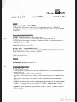 Optimalizační pila weinig dimter - 10