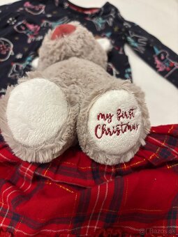 Vianočné oblečenie 62 (0-3 mesiace) - 10