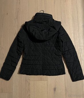 Armani bunda čierna s kapucňou - 10