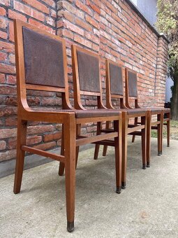 Masívne drevené stoličky – set 4 ks - 10