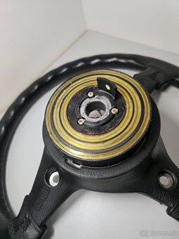 M-packet M-tech BMW kožený volant s airbagom e34 e38 - 10