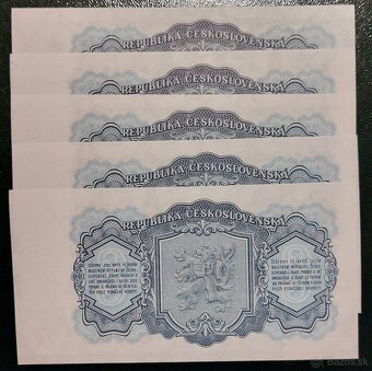 Bankovky I. Československé od roku 1926 do 1989 - 10