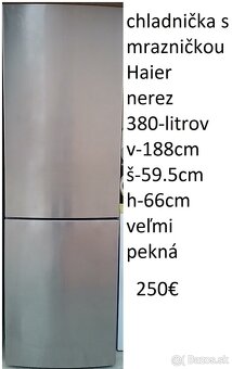 predám gastro presklenú chladničku 325 litrov - 10