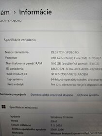 Lenovo Yoga Slim 7 i7-1165G7 16GB RAM 512GB SSD 2k - 10