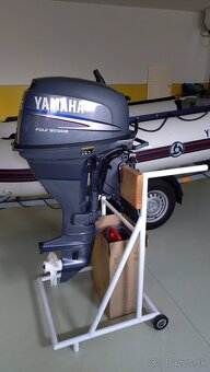 Yamaha 400S + F25AMHL+ vozik - 10