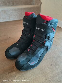 TCX OBUV ZETA WATERPROOF ČIERNO-ČERVENÉ - 10