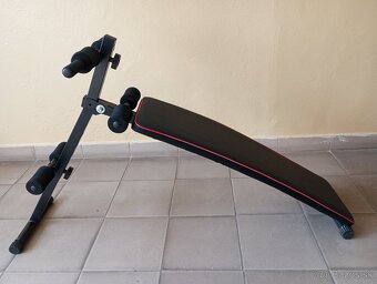 Šikmá lavička na brucho+Hyperextenzia DELTA SPORT-za 1/3ceny - 10