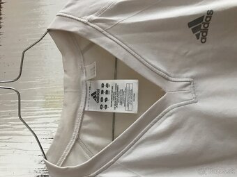 ADIDAS originál white damske/funkčné tricko L - 10