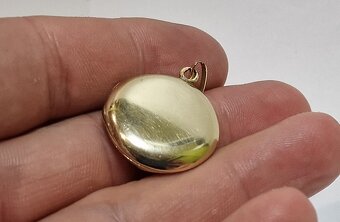 14k zlatý medailon ✨✨✨ - 10