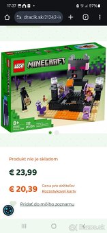 Lego Minecraft rozne druhy - 10
