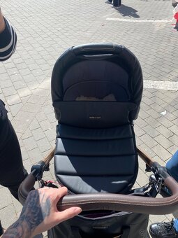 Bebetto Flavio Pro–čierny koženkový + 2 Cybex vajíčka - 10