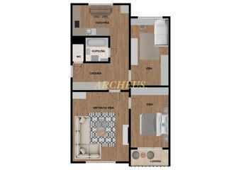 PREDAJ - 3 IZBOVÝ BYT S LOGGIOU, L. SVOBODU, BARDEJOV - 10
