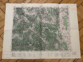 10 x mapy Slovenska, 30te roky - 10