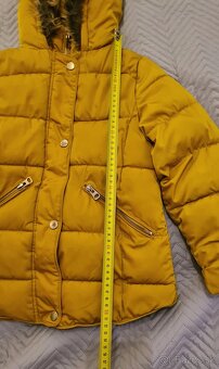 Dievčenská zimná bunda Zara, veľ. 122/128 - 10