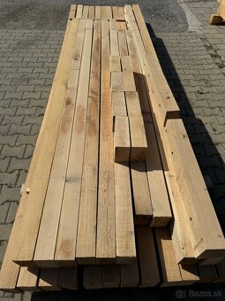 Dubové hranoly o rôznych prierezoch 🪵 - 10
