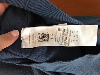 ARMANI EXCHANGE originál tenký pánsky svetrik XL - 10