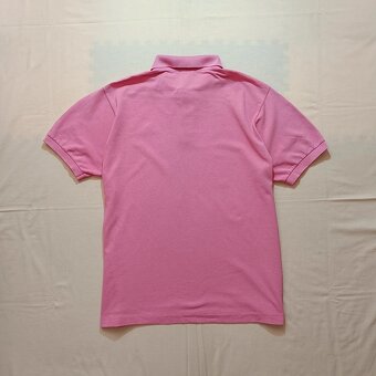 Lacoste ružová polokošeľa s krátkym rukávom XL - 10