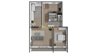 PREDAJ - 3 IZBOVÝ BYT S GARÁŽOU A LOGGIAMI, KURIMA, BARDEJOV - 10