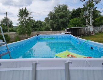 Bazén Bestway 7,3m x3,7m x1,32m ,plus vysávač - 10