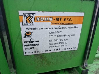 Nástavba řetězová Palfinger P2T-T - Brno - 10