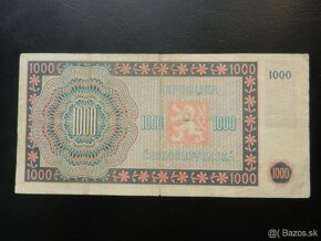 Bankovka 1000Kčs 1945 - 10