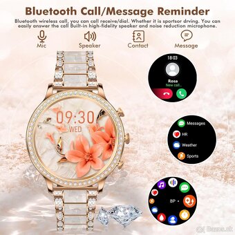 Chytré hodinky s bluetooth volaním ZKCREATION i70 - 10