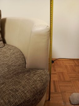 Predám dizajnovú sedačku do polkruhu v TOP stave - 10