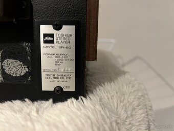 Gramofon Toshiba model sr 80 - 10