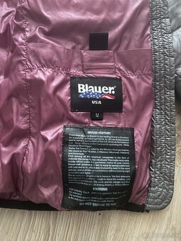 NÁDHERNÁ PÁPEROVÁ BUNDA luxusnej značky Blauer, PC 290 EUR - 10