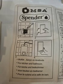 Davkovač tekutého mydla ,dezinfekcia,mydlo - 10