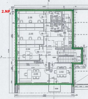 Administratívny objekt s parkovaním na prenájom, 200m2, Žabí - 10