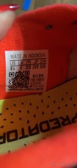 Predám chlapčenské značkové kopačky zn. Adidas - 10